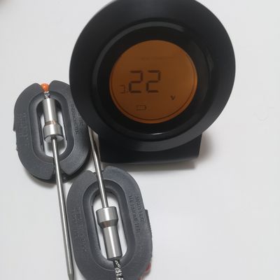 Wireless Range 50 Meters SS304 Bluetooth Grill Thermometer